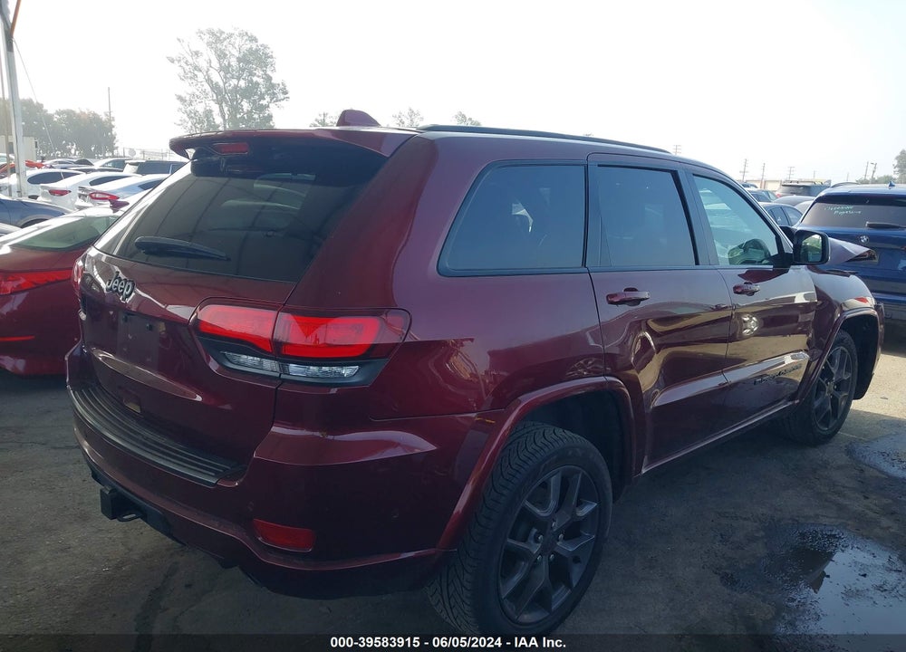2021 JEEP GRAND CHEROKEE 80TH ANNIVERSARY 4X4 VIN: 1C4RJFBGXMC602863