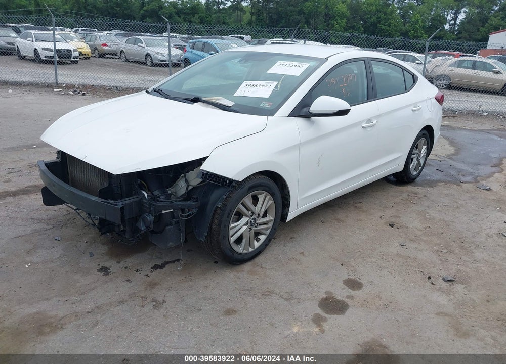 2020 HYUNDAI ELANTRA SEL VIN: 5NPD84LF6LH544446