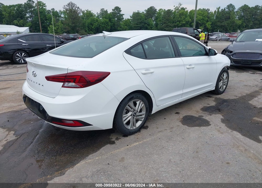 2020 HYUNDAI ELANTRA SEL VIN: 5NPD84LF6LH544446