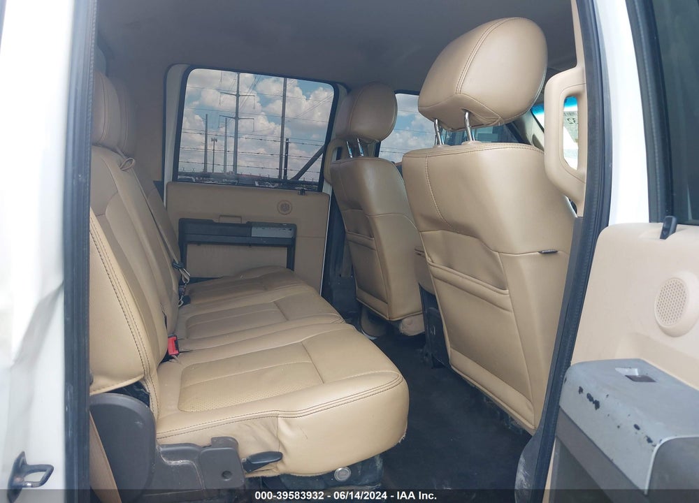 2013 FORD F-250 LARIAT VIN: 1FT7W2BT3DEA07985