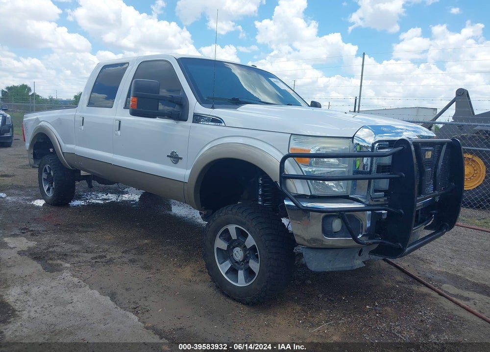 2013 FORD F-250 LARIAT VIN: 1FT7W2BT3DEA07985