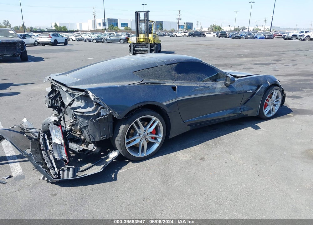 2019 CHEVROLET CORVETTE STINGRAY VIN: 1G1YB2D79K5119826