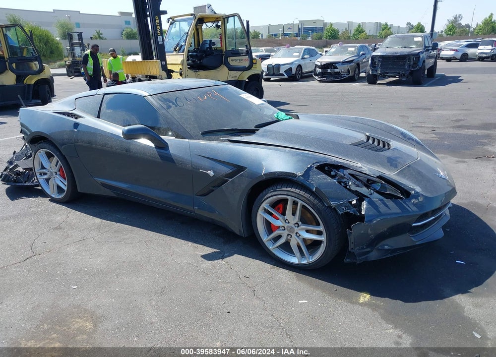 2019 CHEVROLET CORVETTE STINGRAY VIN: 1G1YB2D79K5119826