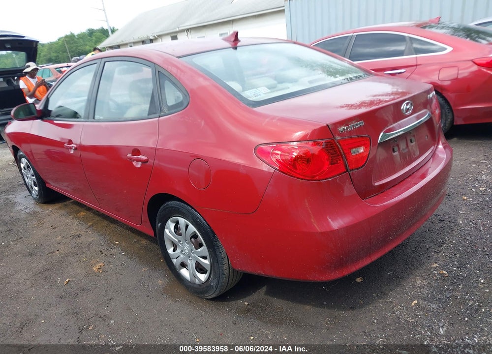 2010 HYUNDAI ELANTRA GLS VIN: KMHDU4AD1AU199631
