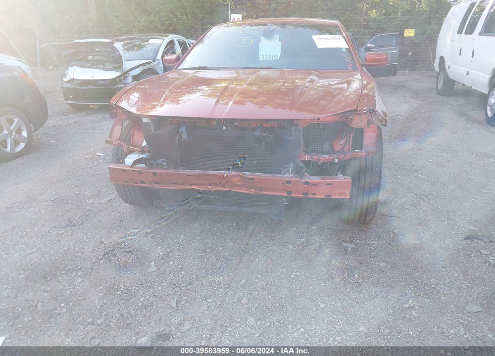2022 DODGE CHARGER SXT AWD VIN: 2C3CDXJG4NH214289