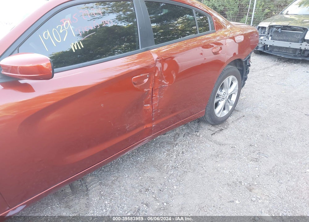 2022 DODGE CHARGER SXT AWD VIN: 2C3CDXJG4NH214289