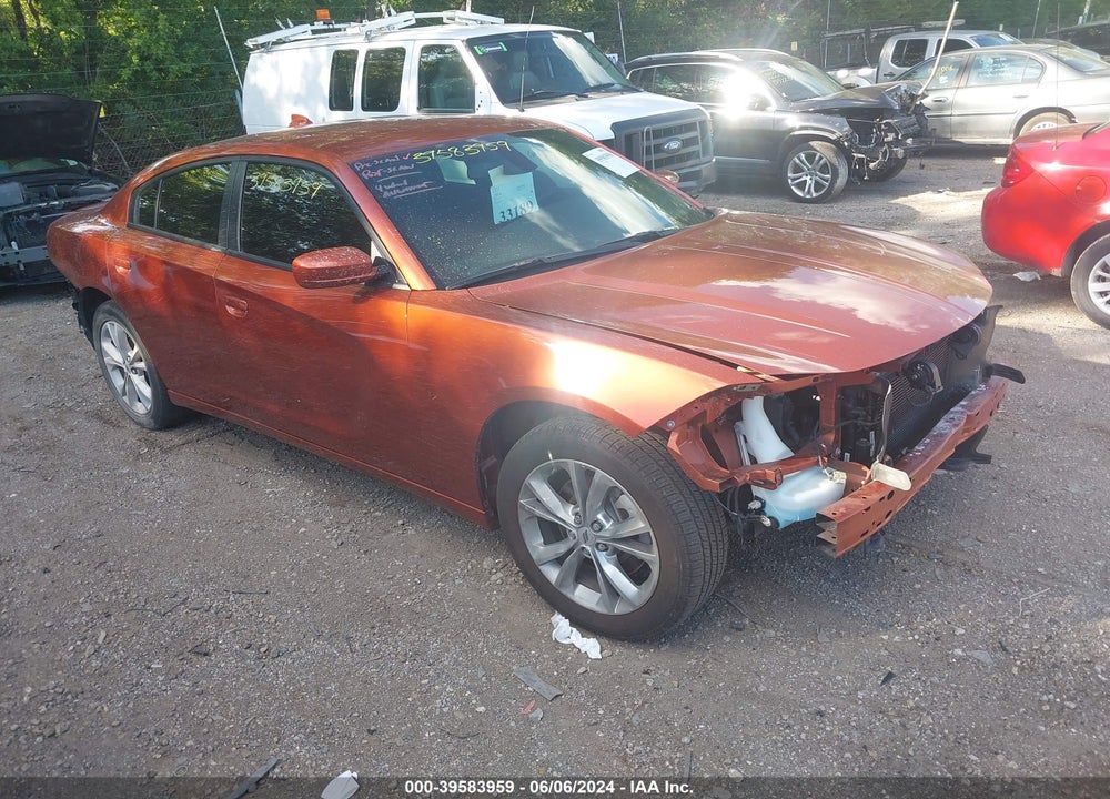 2022 DODGE CHARGER SXT AWD VIN: 2C3CDXJG4NH214289