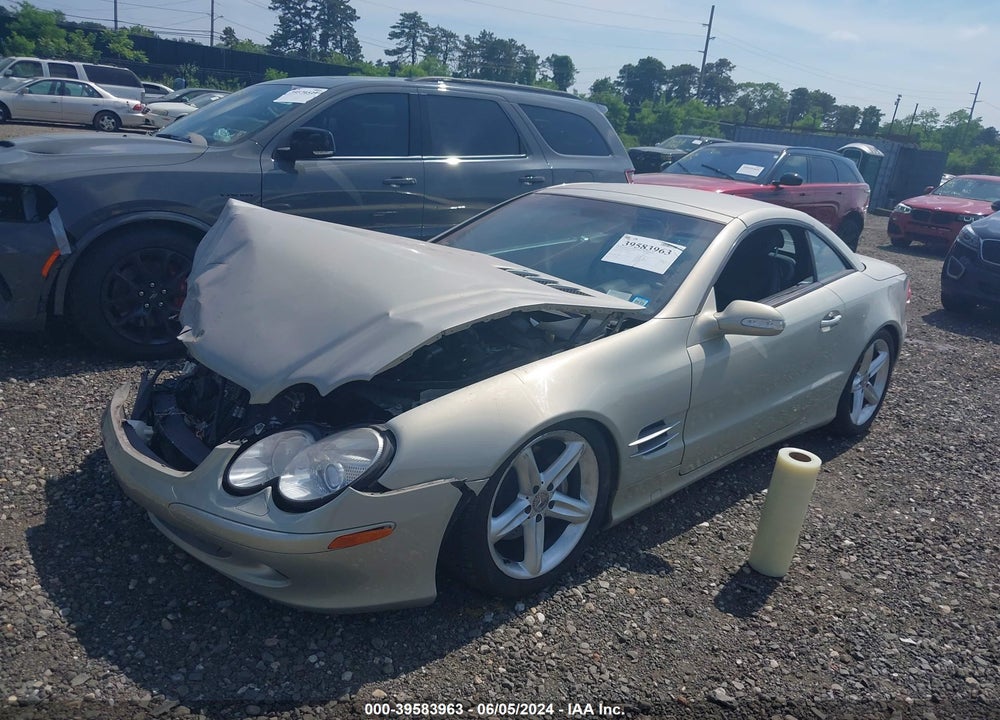 2003 MERCEDES-BENZ SL 500 VIN: WDBSK75F03F013291