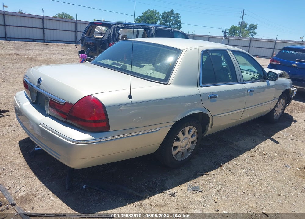 2005 MERCURY GRAND MARQUIS LS/LSE VIN: 2MEHM75W45X629376