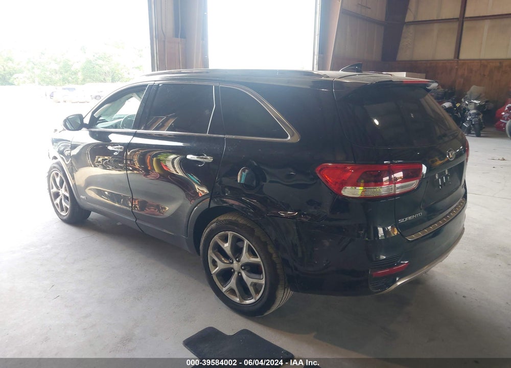 2018 KIA SORENTO 3.3L SX VIN: 5XYPKDA50JG387087