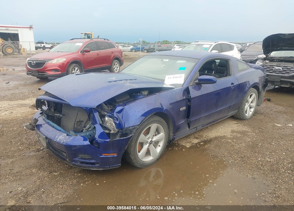 2014 FORD MUSTANG GT VIN: 1ZVBP8CF9E5254297