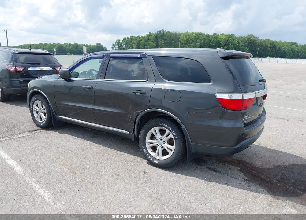 2011 DODGE DURANGO EXPRESS VIN: 1D4RE2GG5BC624176