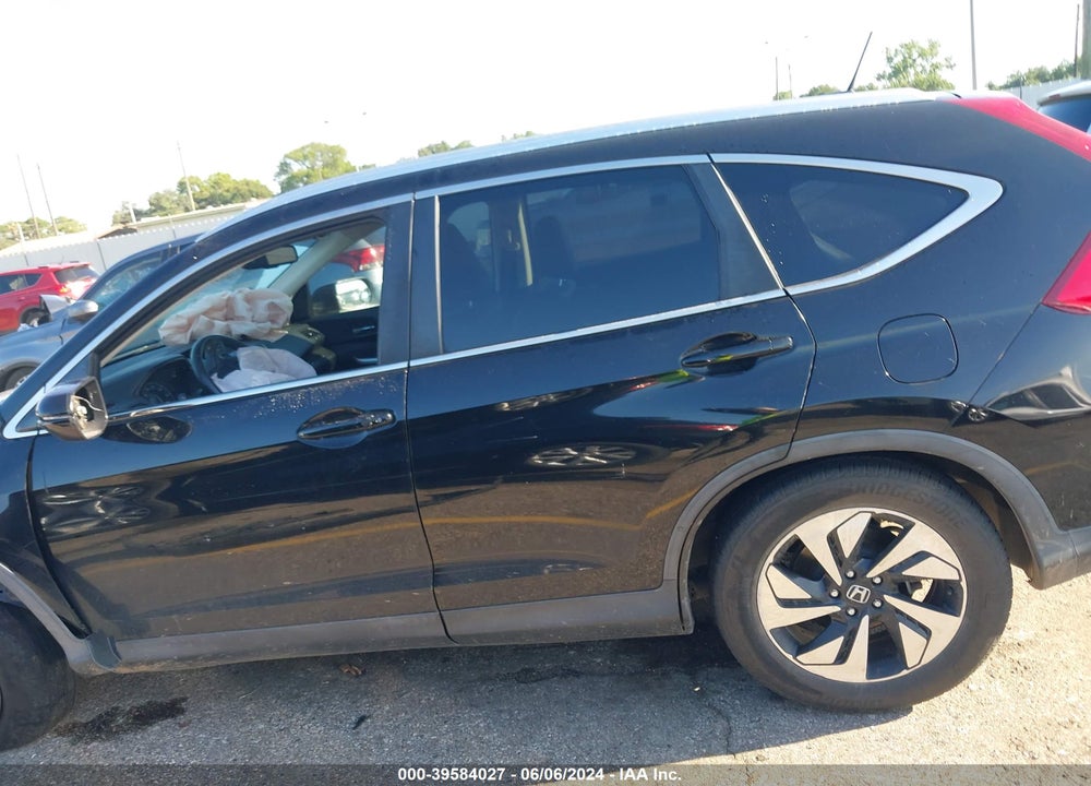 2015 HONDA CR-V TOURING VIN: 5J6RM3H95FL005826