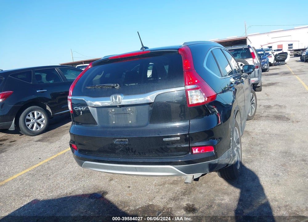 2015 HONDA CR-V TOURING VIN: 5J6RM3H95FL005826
