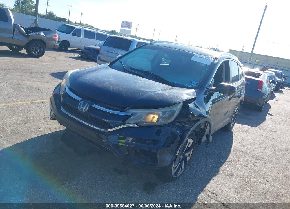 2015 HONDA CR-V TOURING VIN: 5J6RM3H95FL005826