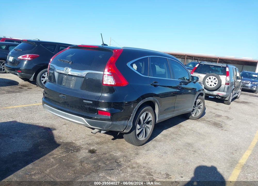 2015 HONDA CR-V TOURING VIN: 5J6RM3H95FL005826