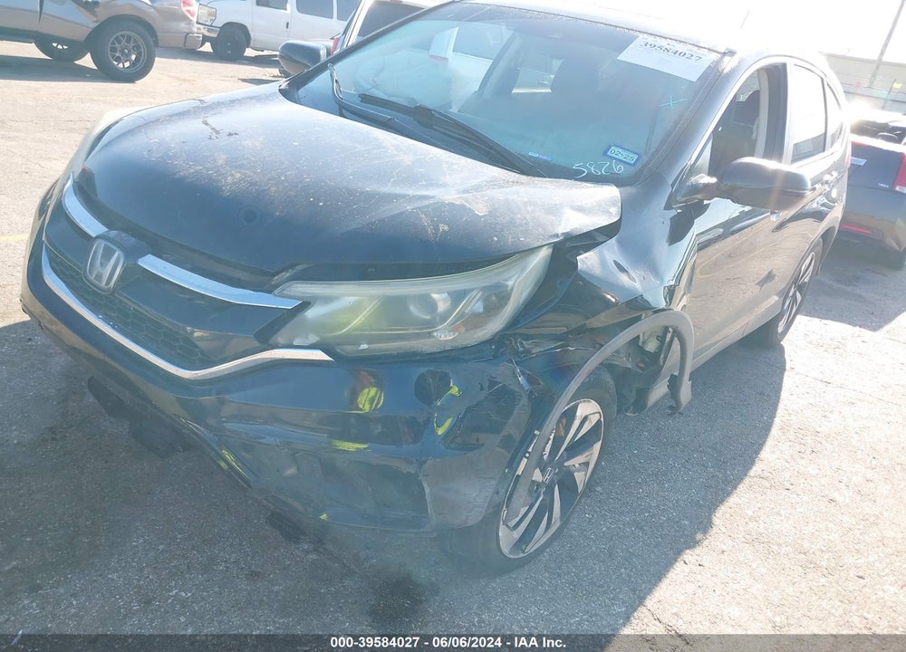 2015 HONDA CR-V TOURING VIN: 5J6RM3H95FL005826