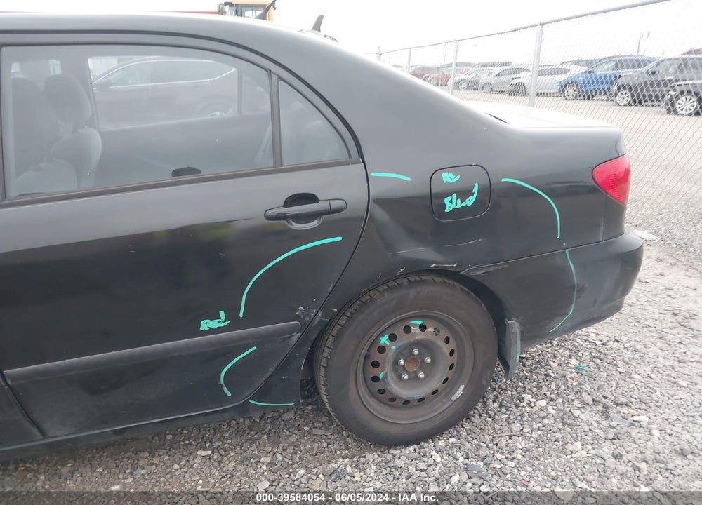 2005 TOYOTA COROLLA CE VIN: JTDBR32E752058675