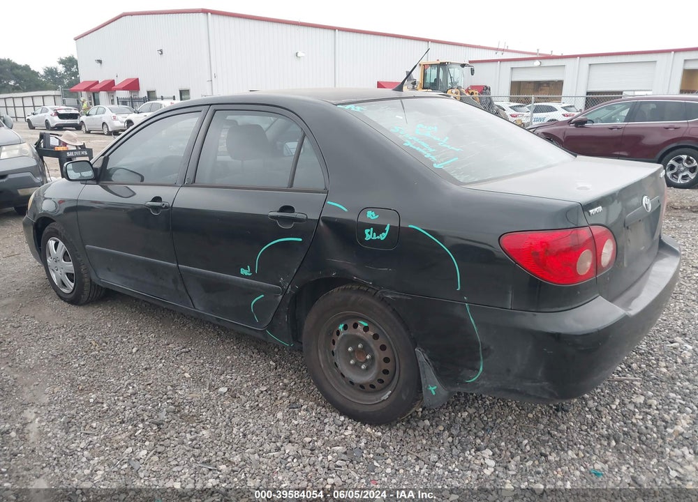2005 TOYOTA COROLLA CE VIN: JTDBR32E752058675