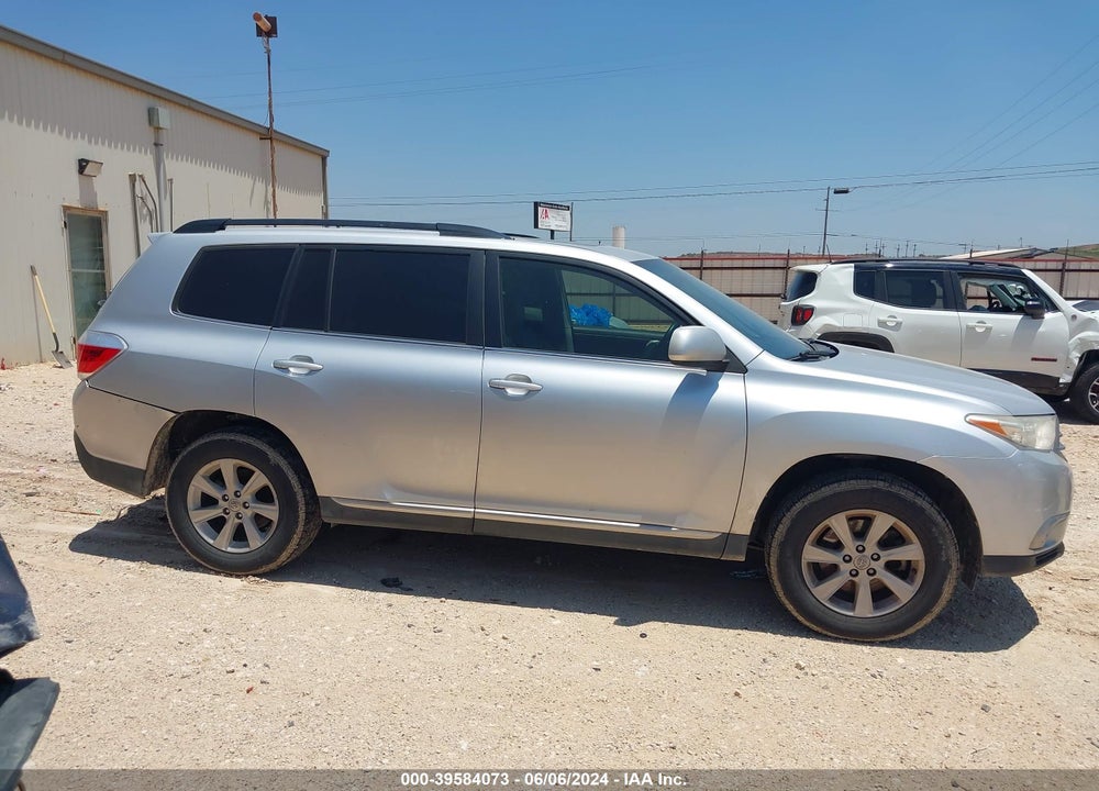 2013 TOYOTA HIGHLANDER SE V6 VIN: 5TDZK3EH1DS128669