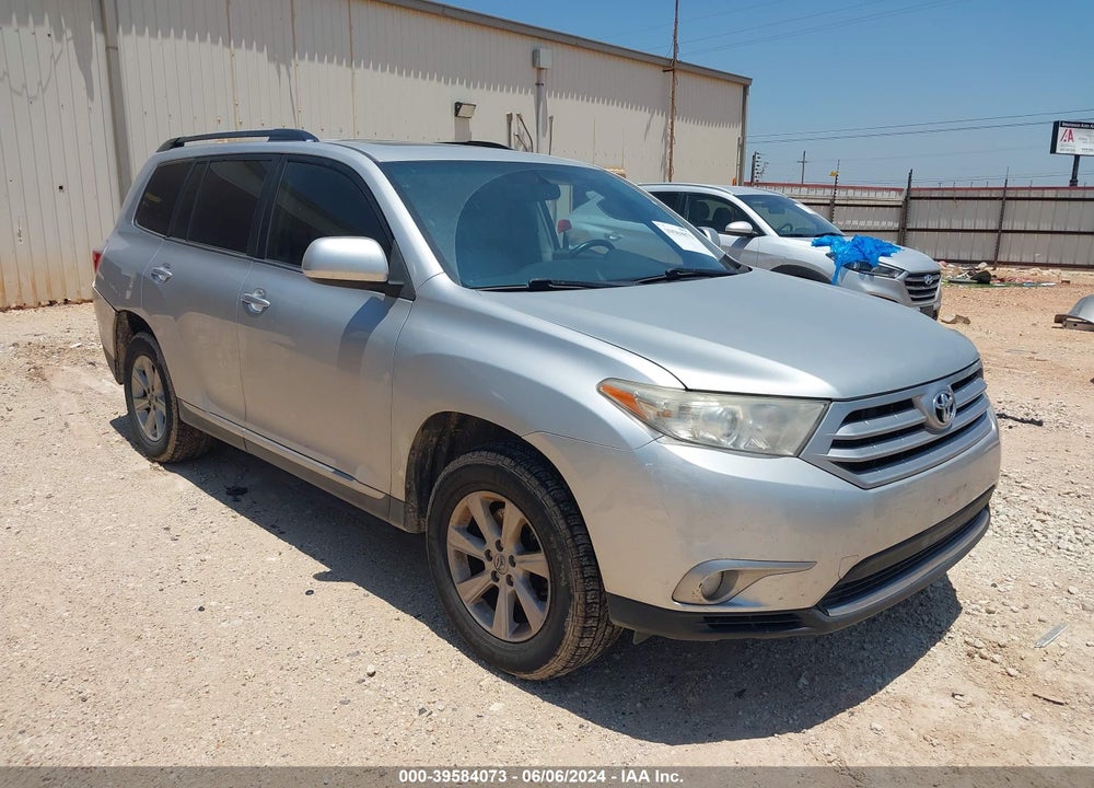 2013 TOYOTA HIGHLANDER SE V6 VIN: 5TDZK3EH1DS128669