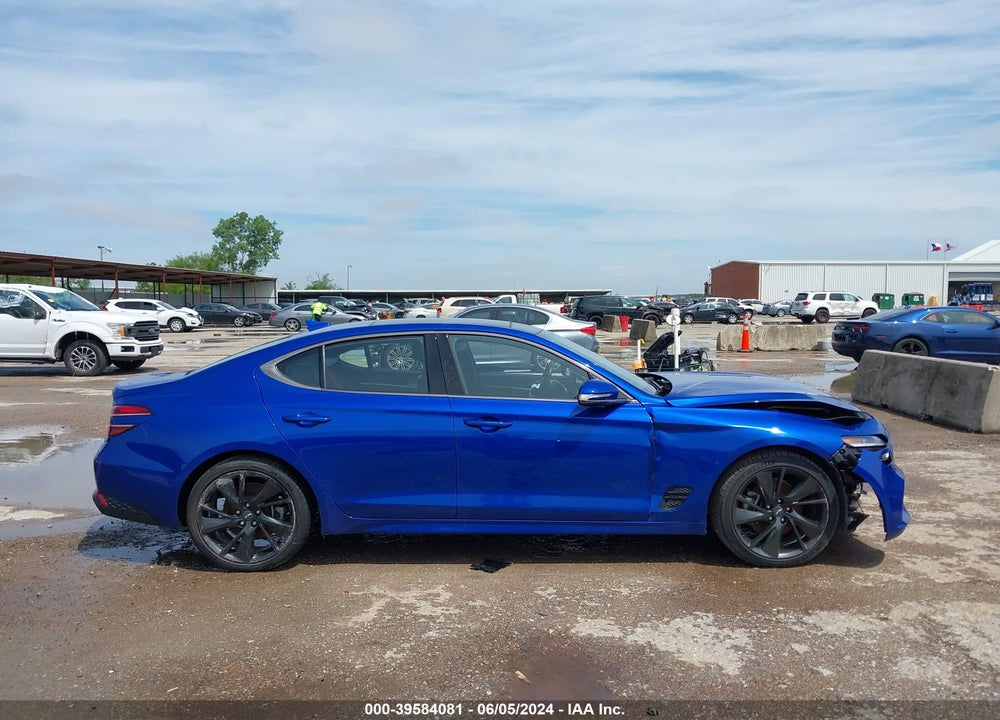 2023 GENESIS G70 2.0T RWD VIN: KMTG34TA6PU107494