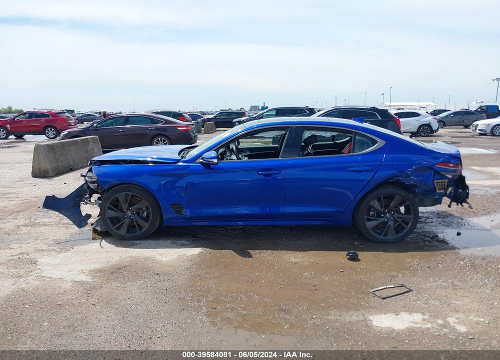 2023 GENESIS G70 2.0T RWD VIN: KMTG34TA6PU107494