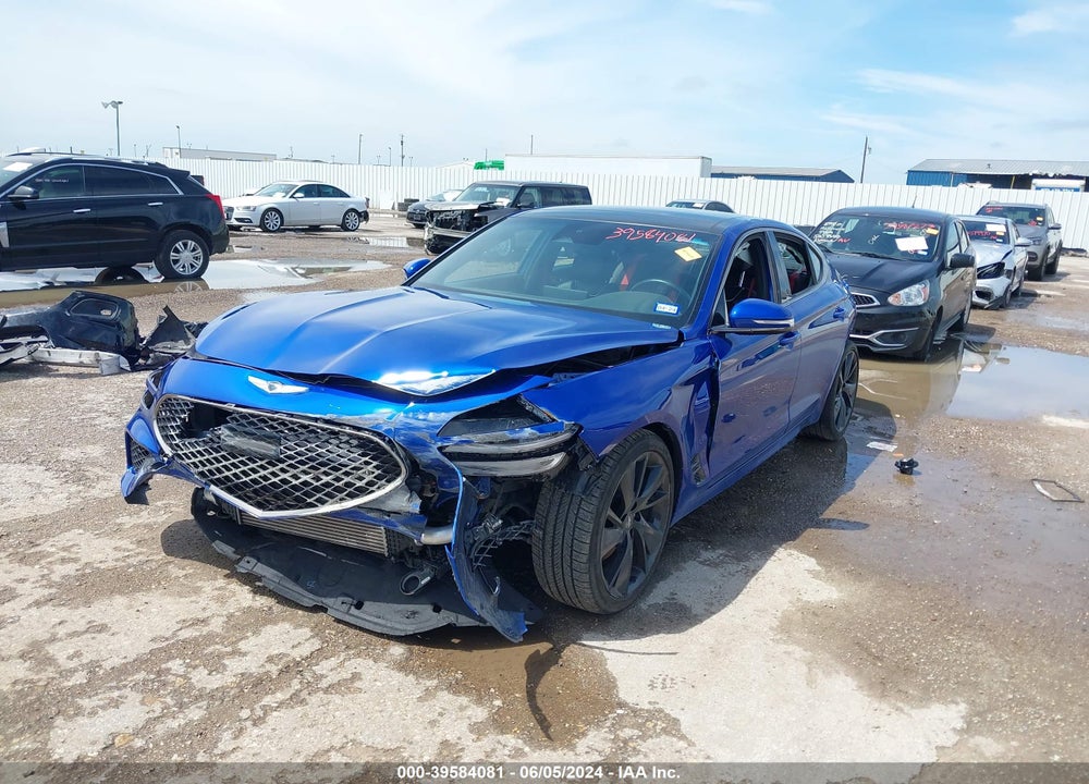 2023 GENESIS G70 2.0T RWD VIN: KMTG34TA6PU107494