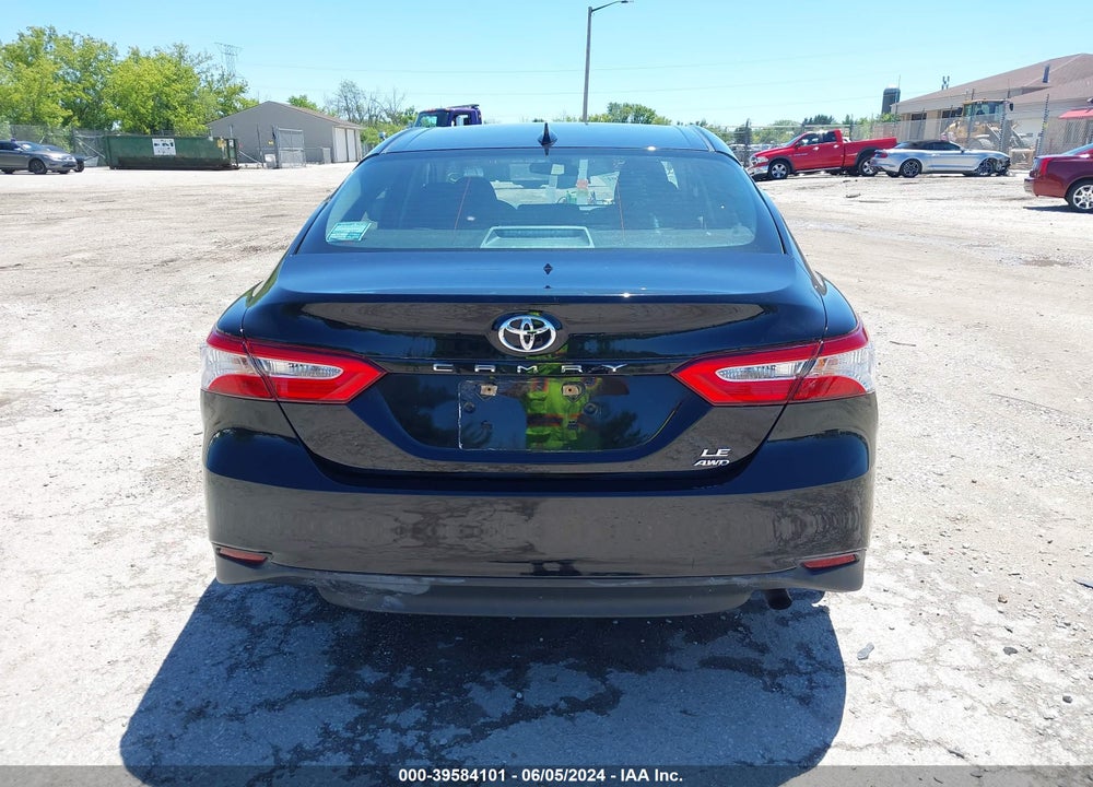 2020 TOYOTA CAMRY LE AWD VIN: 4T1C11BK0LU008784