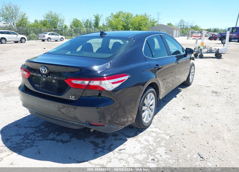 2020 TOYOTA CAMRY LE AWD VIN: 4T1C11BK0LU008784
