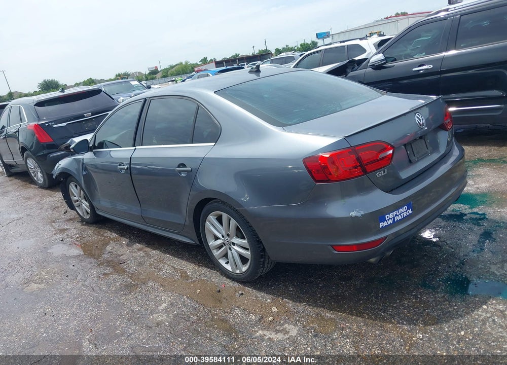 2012 VOLKSWAGEN JETTA GLI VIN: 3VW467AJ4CM420262