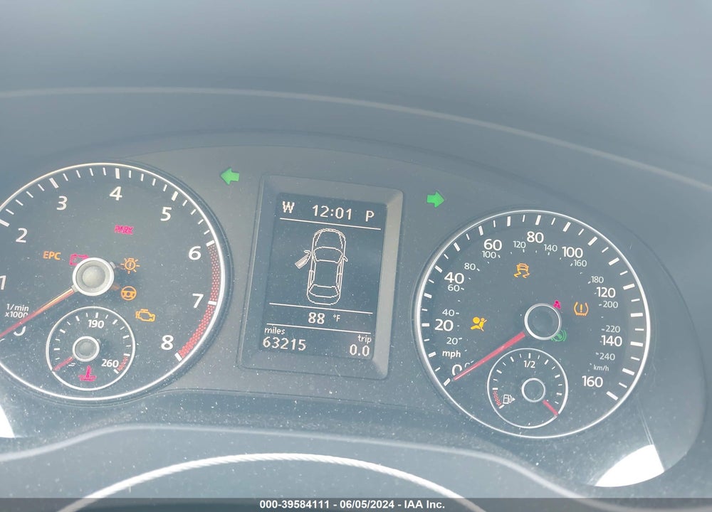 2012 VOLKSWAGEN JETTA GLI VIN: 3VW467AJ4CM420262