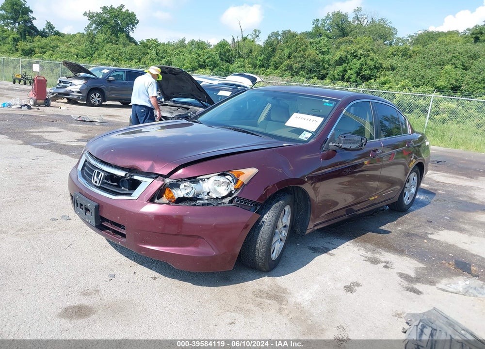 2009 HONDA ACCORD 2.4 LX-P VIN: JHMCP26429C009033
