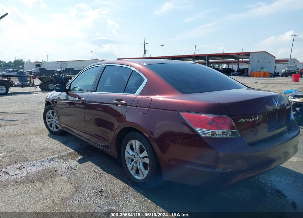 2009 HONDA ACCORD 2.4 LX-P VIN: JHMCP26429C009033