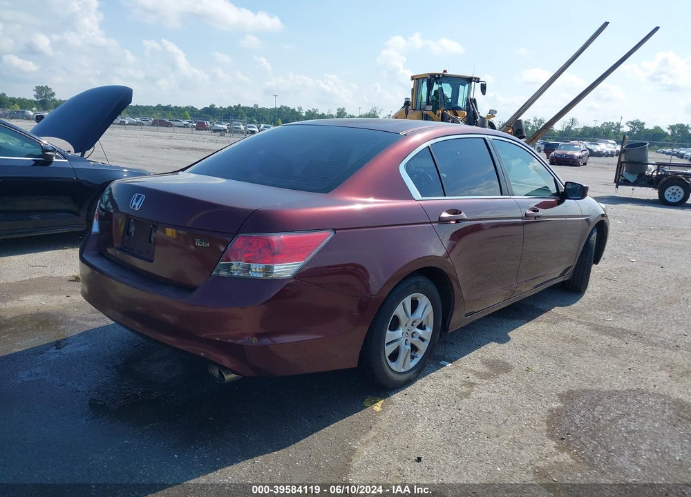 2009 HONDA ACCORD 2.4 LX-P VIN: JHMCP26429C009033