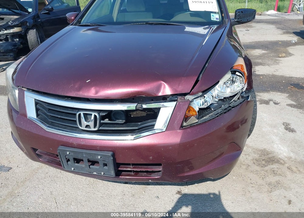 2009 HONDA ACCORD 2.4 LX-P VIN: JHMCP26429C009033