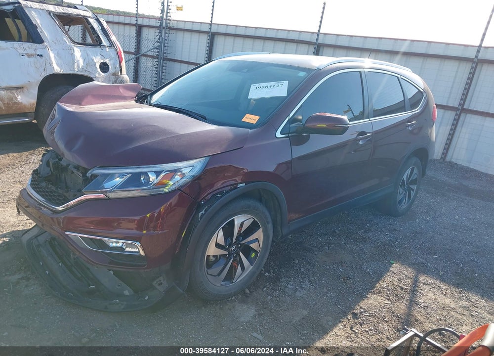 2015 HONDA CR-V TOURING VIN: 5J6RM4H93FL078246