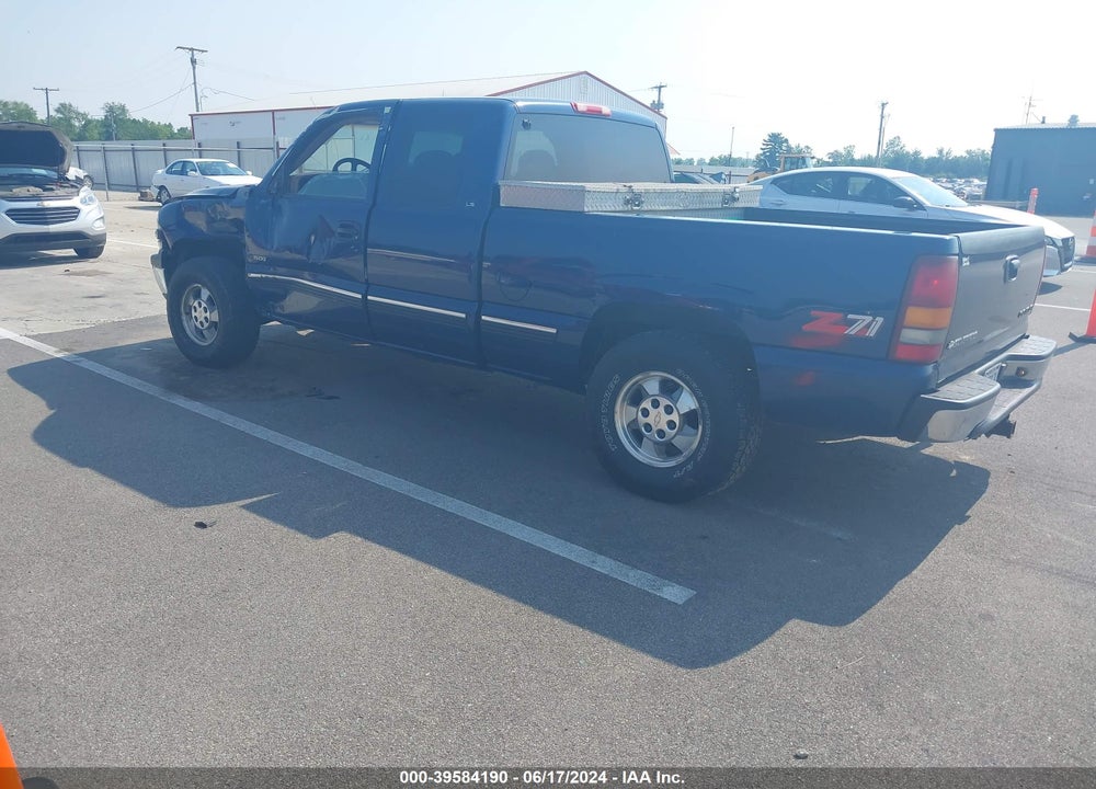 1999 CHEVROLET SILVERADO 1500 VIN: 2GCEK19T2X1107634