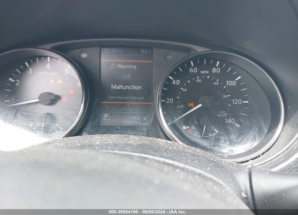 2020 NISSAN ROGUE SV FWD VIN: JN8AT2MTXLW043617