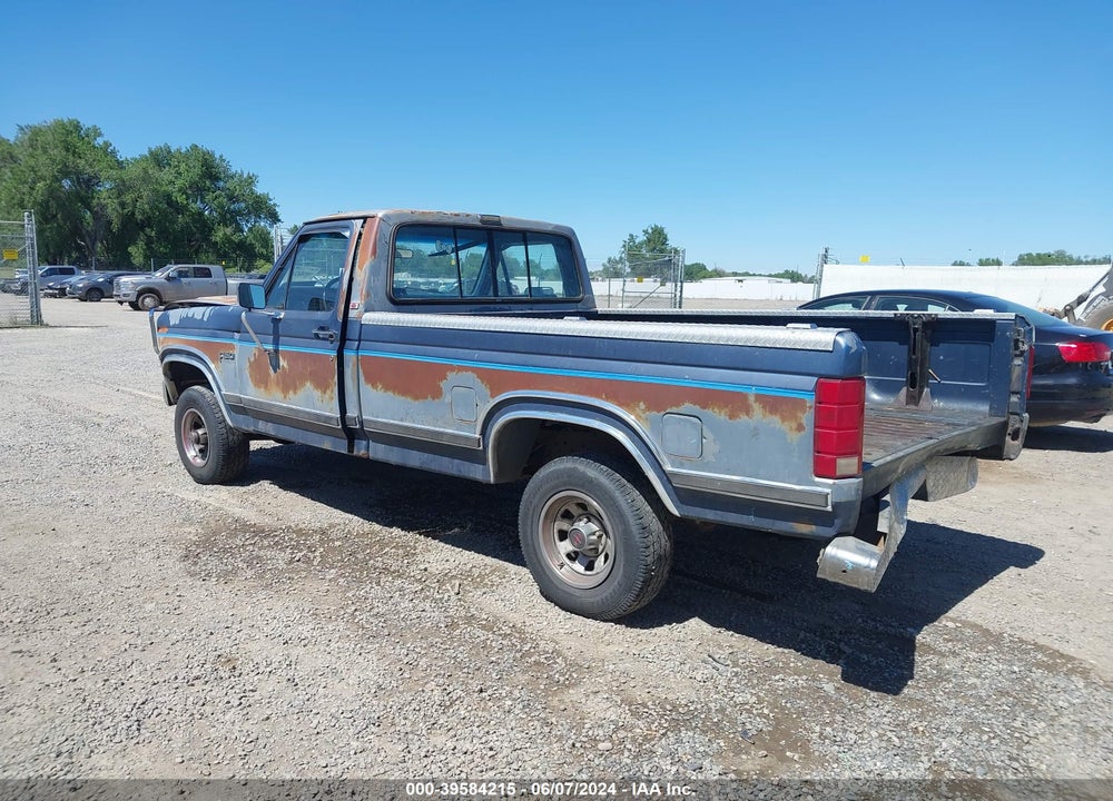 1986 FORD F150 VIN: 1FTEF14N8GPA67785