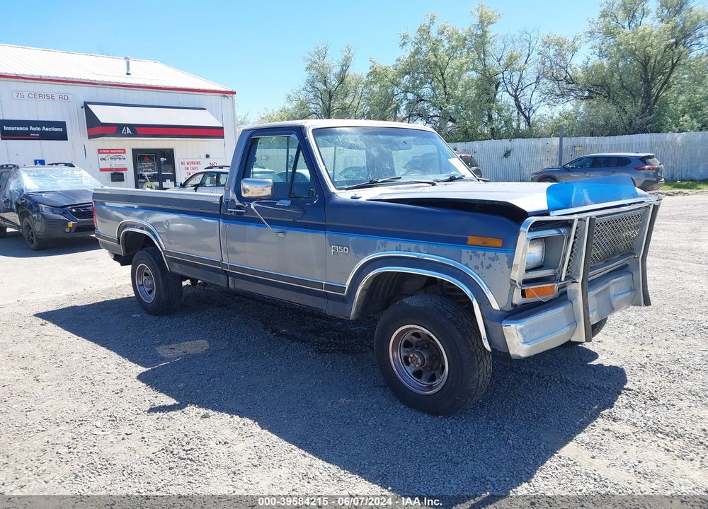 1986 FORD F150 VIN: 1FTEF14N8GPA67785