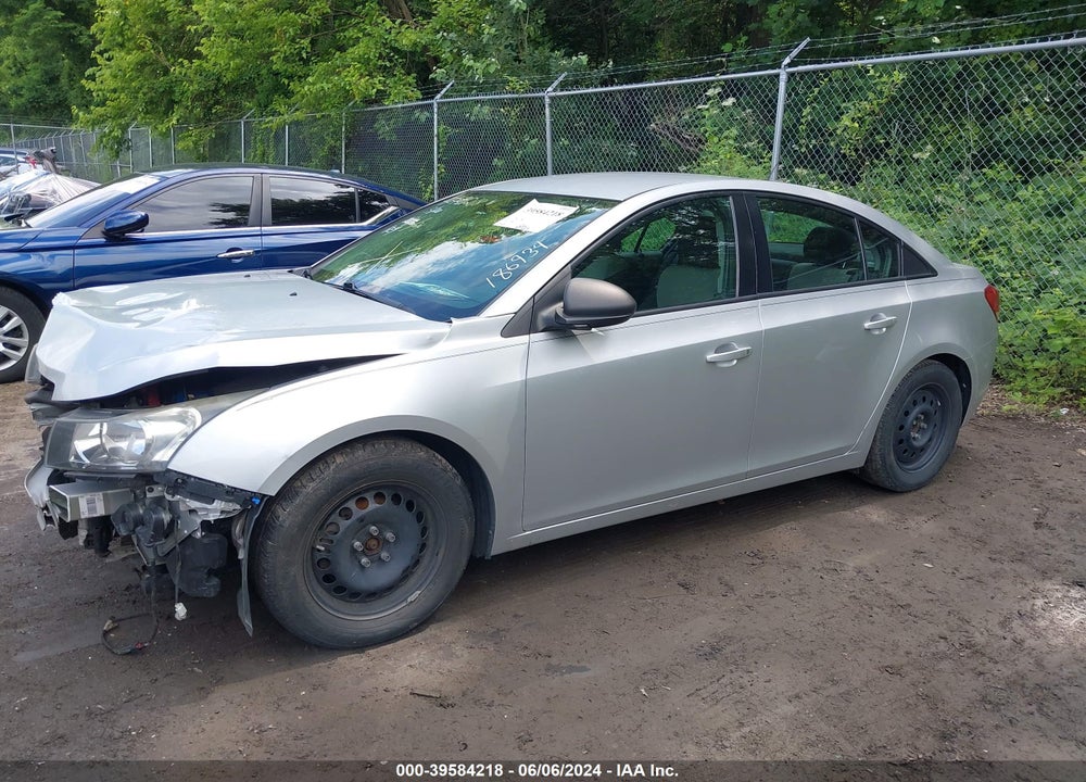 2015 CHEVROLET CRUZE VIN: 1G1P15SGXF7186934