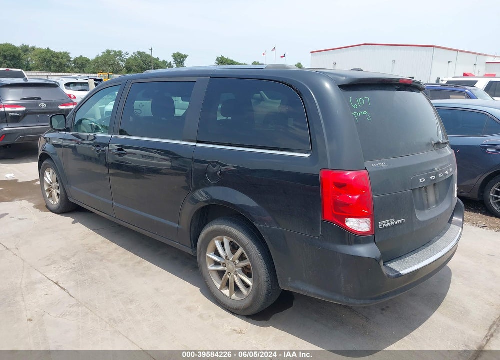 2019 DODGE GRAND CARAVAN SXT VIN: 2C4RDGCG3KR580401