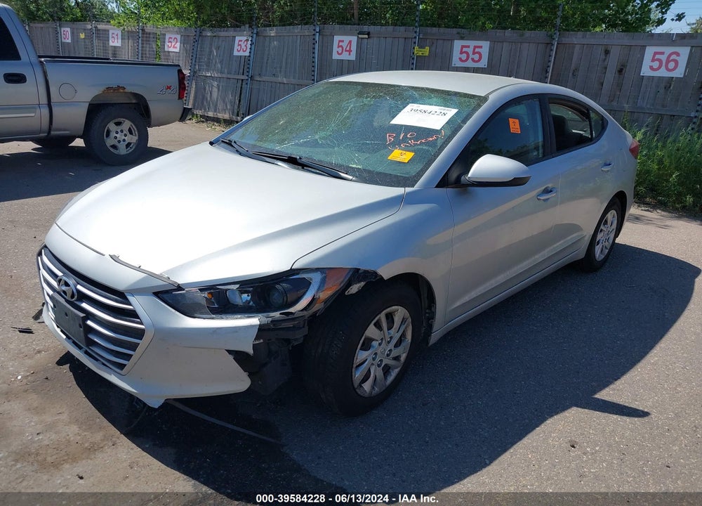 2017 HYUNDAI ELANTRA SE VIN: 5NPD74LF0HH094965