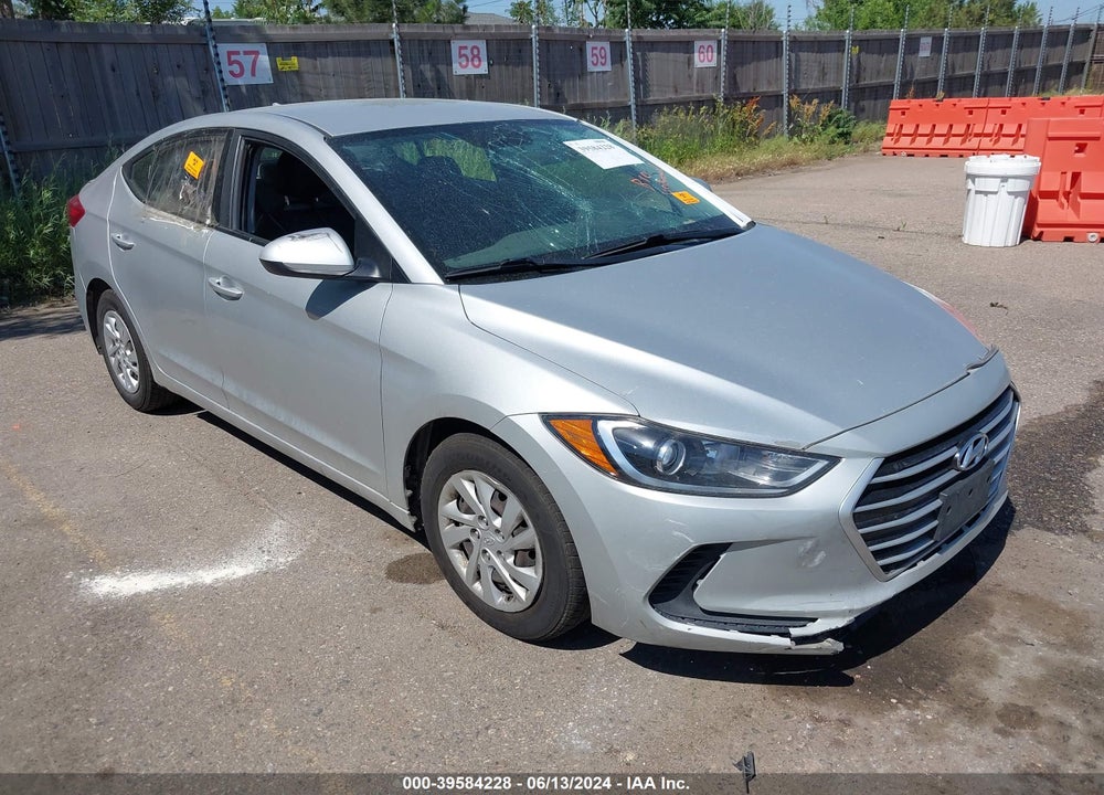 2017 HYUNDAI ELANTRA SE VIN: 5NPD74LF0HH094965