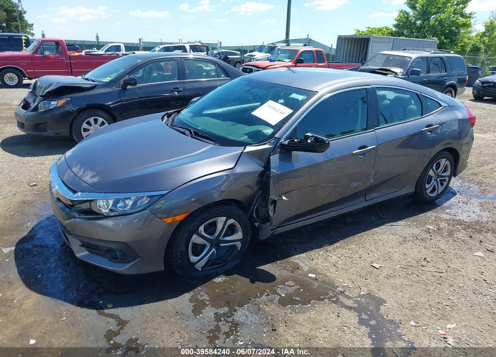 2017 HONDA CIVIC LX VIN: 2HGFC2F53HH524204