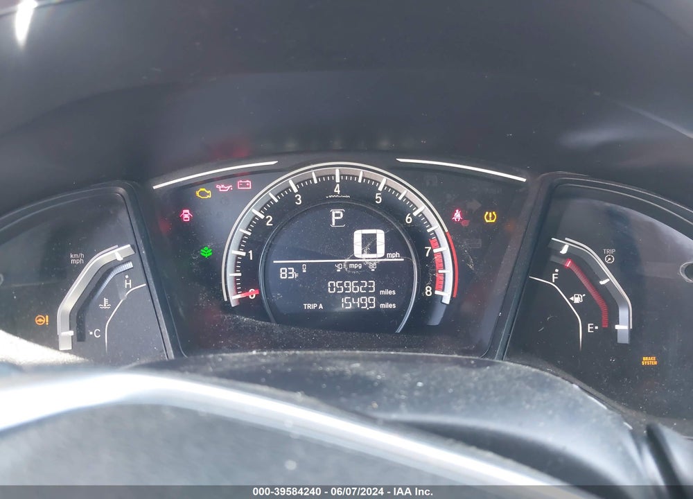 2017 HONDA CIVIC LX VIN: 2HGFC2F53HH524204