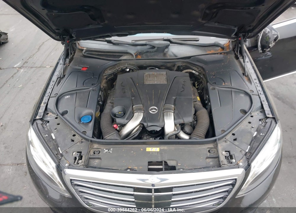 2016 MERCEDES-BENZ S 550 VIN: WDDUG8CB9GA222605