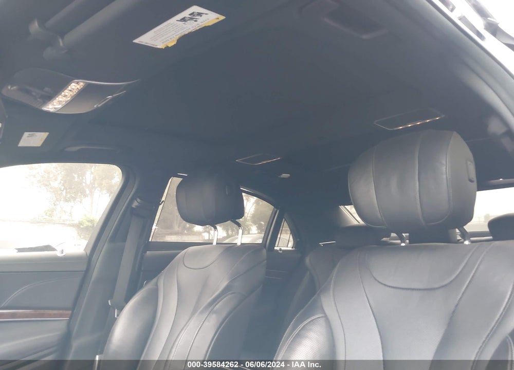 2016 MERCEDES-BENZ S 550 VIN: WDDUG8CB9GA222605