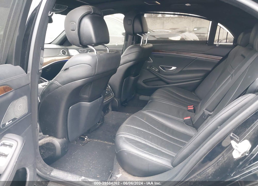2016 MERCEDES-BENZ S 550 VIN: WDDUG8CB9GA222605